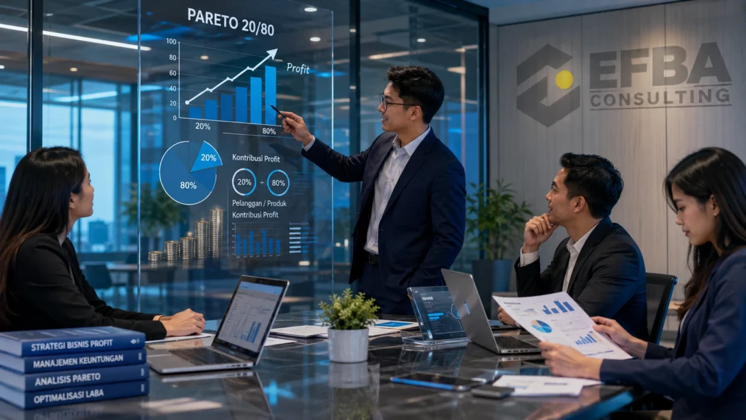 Konsep Pareto - Konsultan Bisnis, Marketing, Keuangan Dan Manajemen - Pt. Efba Digital Mulia Konsep Pareto